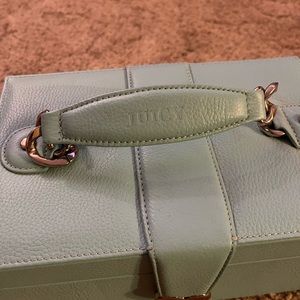 Juicy Couture light blue jewelry case